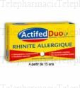 Actifed lp rhinite allergique Boîte de 10 comprimés