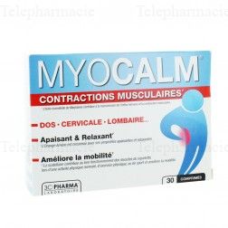 Myocalm contractions musculaires 30 comprimes